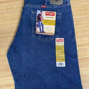 Wrangler Men's Relaxed Fit Denim Jeans